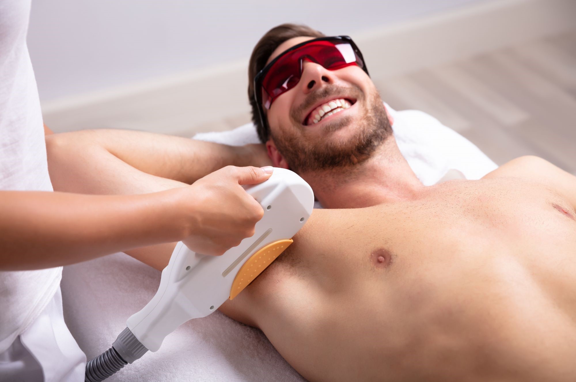 Most people describe laser hair removal as a pretty painless procedure.